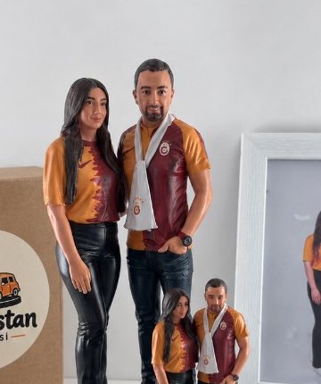 Fotoğraftan üretilmiş kişi figürleri